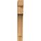Ekena Millwork Westlake Block Rough Sawn Bracket, Western Red Cedar, 4"W x 18"D x 30"H BKT04X18X30WTL05RWR - alternate 4